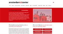 Desktop Screenshot of amsterdamictcenter.nl