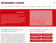 Tablet Screenshot of amsterdamictcenter.nl